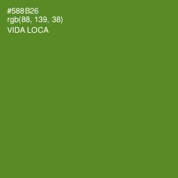 #588B26 - Vida Loca Color Image